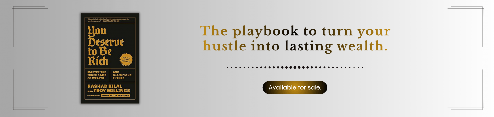 You Deserve to Be Rich